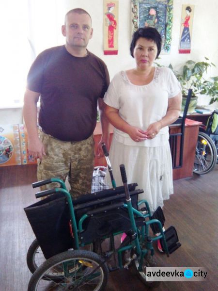 Авдеевскому обществу инвалидов «Преодоление» доставили важный груз (ФОТО)