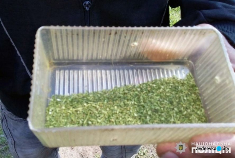 Авдеевские полицейские изъяли марихуану у жителя Новоселовки
