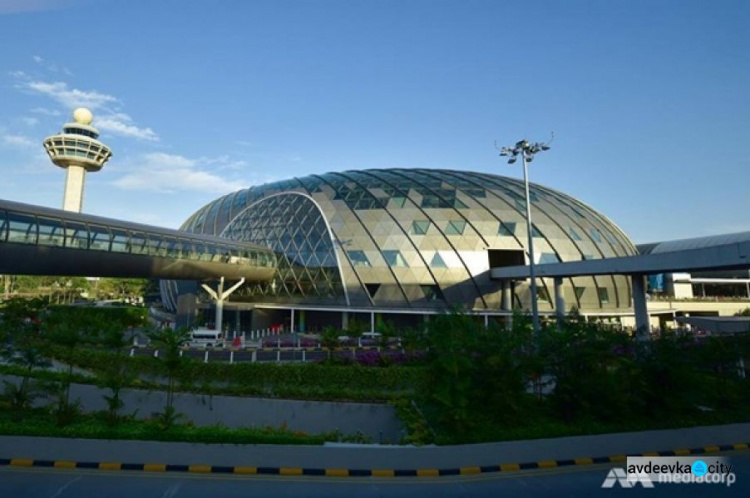 В аэропорту Сингапура построили сады и водопад (ФОТО+ВИДЕО)