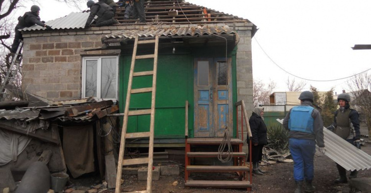 В Авдеевке продолжает расти число восстановленных после артобстрелов домов