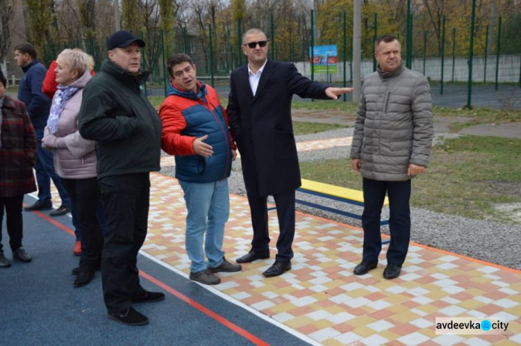 В Авдеевке открыли новый спортивный объект (ФОТО)