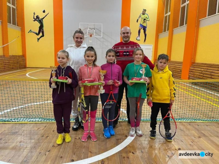 В Авдіївці пройшов новорічний міні-турнір з тенісу