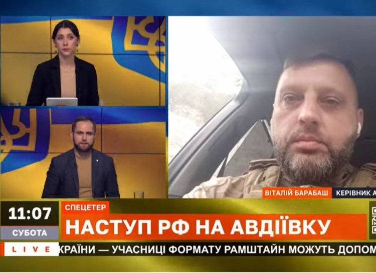Віталій Барабаш про ситуацію на фронті біля Авдіївки, евакуацію місцевих у безпечні регіони та тих, хто залишився у місті