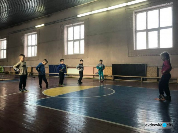 Одну из школ Авдеевки ждет новый спортзал (ФОТО)