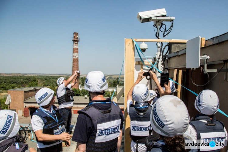 Уничтожена камера видеофиксации, установленная СММ ОБСЕ на Донецкой фильтровальной станции (ФОТО)