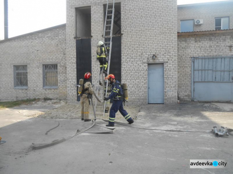 Спасатели из Авдеевки прошли Школу повышения оперативного мастерства (ФОТО)
