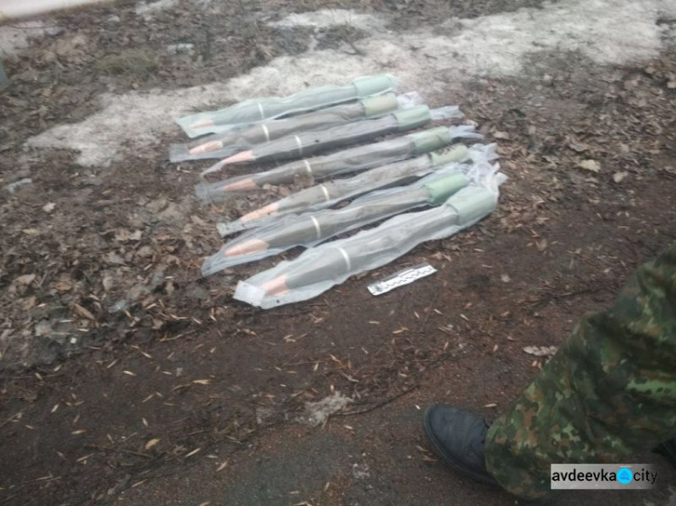 Схрон с российскими фугасами найден в зоне АТО: опубликовано видео