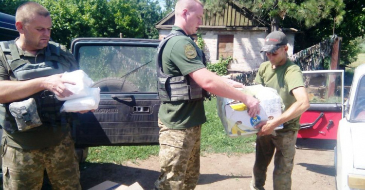 Авдеевские «симики» привезли помощь военным и получили помощь для гражданских (ФОТО)