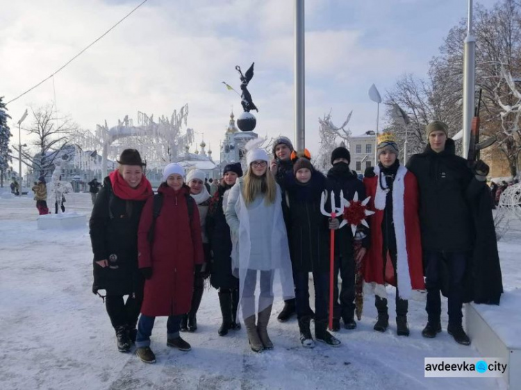 Авдіївські “пластуни” стали частиною всеукраїнського фестивалю вертепів (ФОТО)