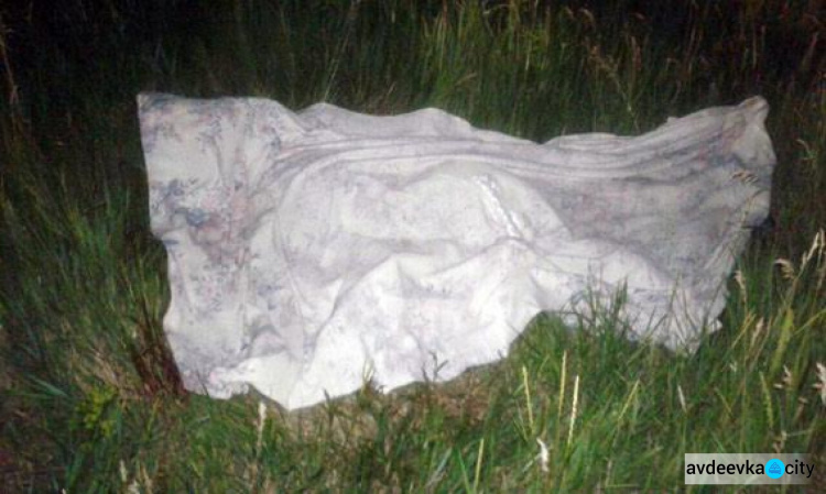 В Авдеевке  пьяный водитель  сбил насмерть мотоциклиста и уехал (ФОТО)