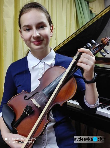 Авдіївські скрипальки прийняли участь у Відкритому обласному конкурсі юних виконавців на струнно-смичкових інструментах «Срібна струна»