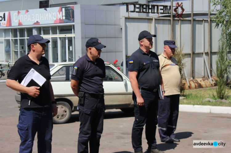В Авдеевку прибыл новый состав бойцов ГСЧС (ФОТО)