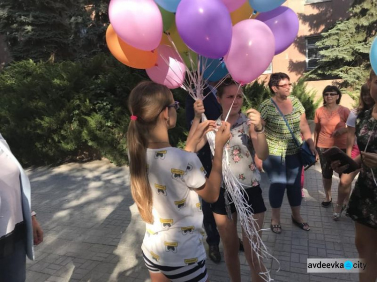 Детей из Авдеевки красиво встретили в Николаевской области (ФОТО)
