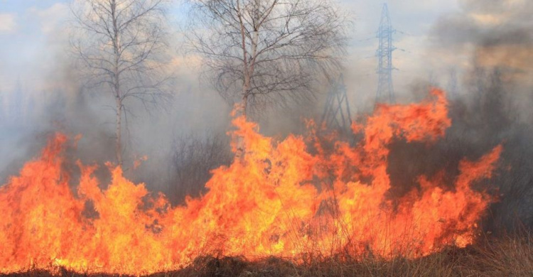 «Огненный шторм» на Донетчине: горят города и районы