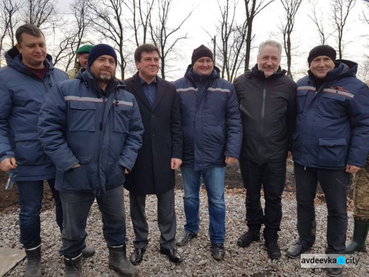 Вице-премьер пообещал Авдеевке газ к новому году (ФОТО)