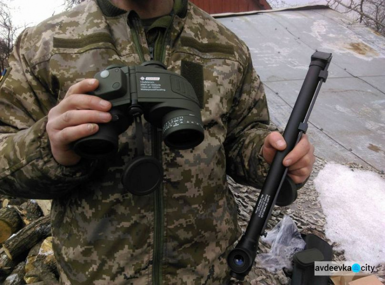 Авдеевка: десантники получили трубу разведчика и вкусняшки (ФОТО)