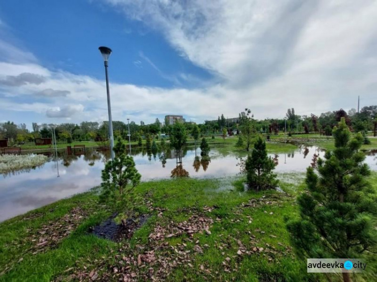 Города Донетчины оказались не готовыми к проливным дождям