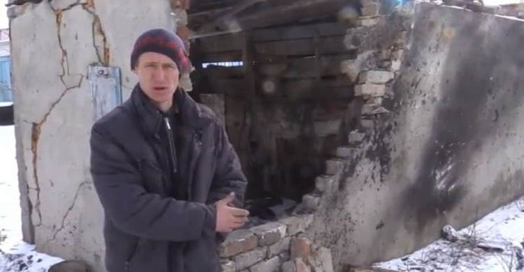 Житель Авдеевки рассказал, как обстрел убил собаку и крушил строения: опубликовано видео