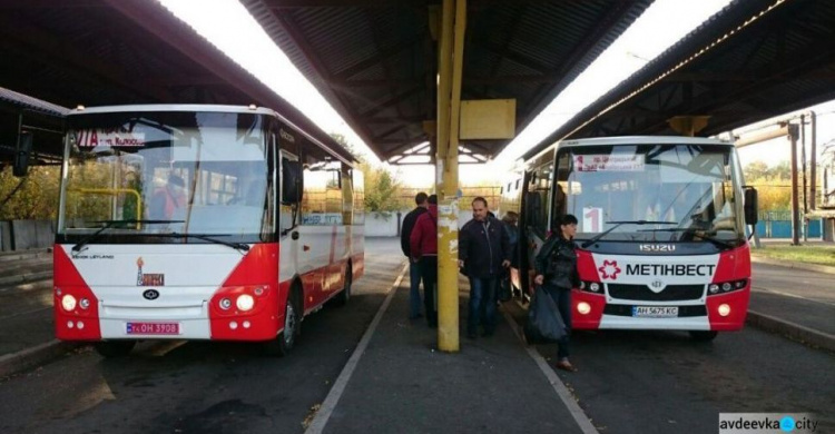 Вибори: в Авдіївці змінено розклад руху міських автобусів