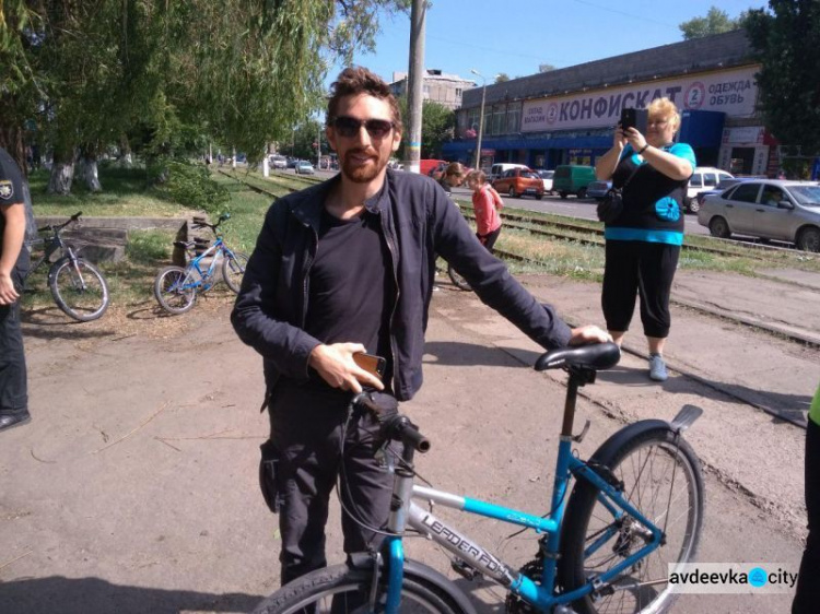 Велопробег в Авдеевке получился международным (ФОТО)