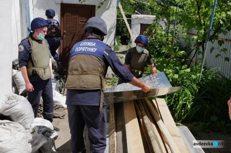 Спасатели восстановили более 900 домов в прифронтовых населенных пунктах Донецкой области