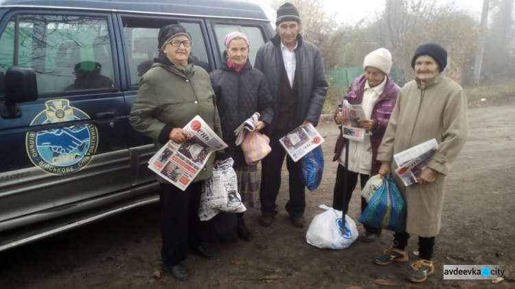 Авдеевские «симики» доставили важную помощь в прифронтовые населенные пункты (ФОТО)