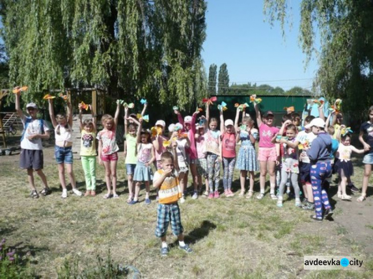 Дети Авдеевки отдыхают весело и познавательно (ФОТО)