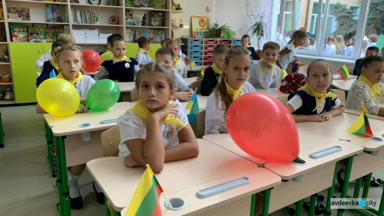 Центральна агенціїя з управління проєктами Литви презентувала ролік про опорну школу Авдіївки