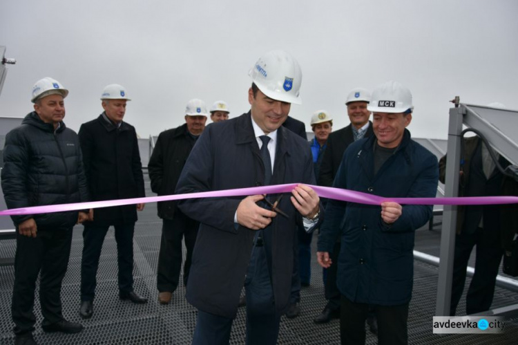 В Донецкой области запустили самую мощную промышленную гелиосистему (ФОТО)