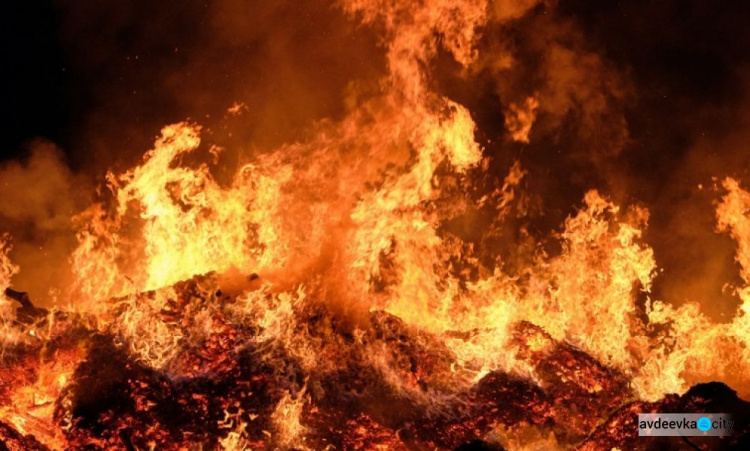 В Донецкой области с начала года произошло более 1,8 тыс. пожаров