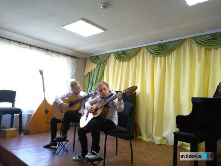 В авдеевской музыкальной школе отгремел отчетный концерт (ФОТОФАКТ)