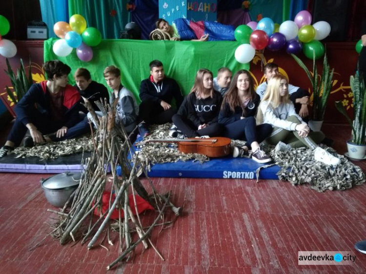 В Авдеевке школьники презентовали проект-мечту (ФОТО)
