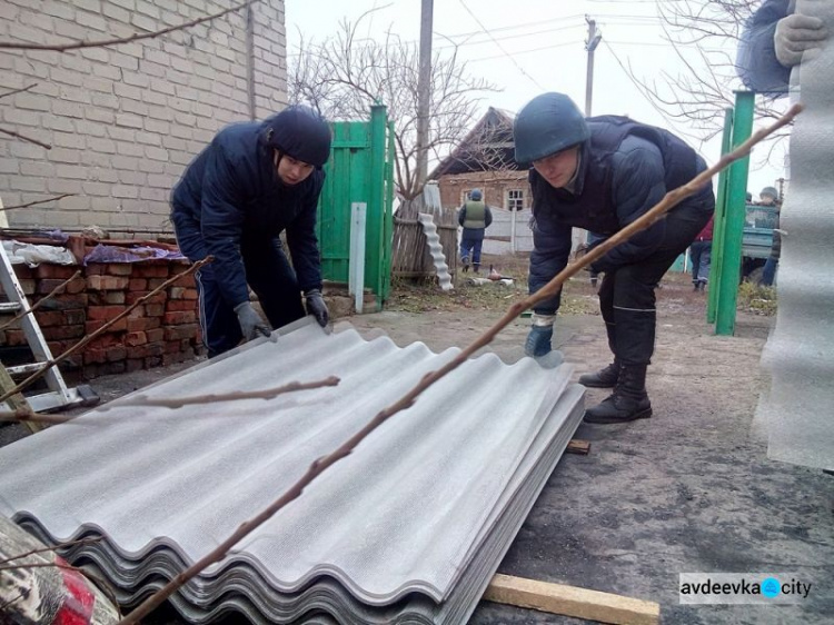 Количество восстановленного после обстрелов жилья в Авдеевке выросло до 144 домов (ФОТО)