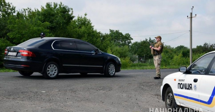 В Донецкой области правоохранители приступили к отработке дорог