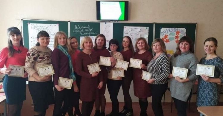Учителя Авдеевки приняли участие во Всеукраинском семинаре-тренинге