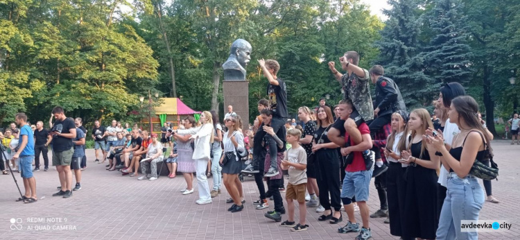 В Авдеевке прошел фестиваль уличной музыки «Кінець липня»