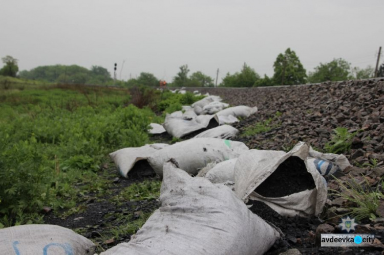 В Донецкой области остановили налетчиков на поезд с углем (ФОТО)