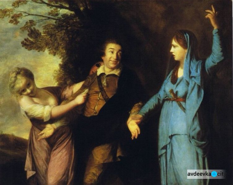 Мем distracted boyfriend нашли на картине 18 века (ФОТО)
