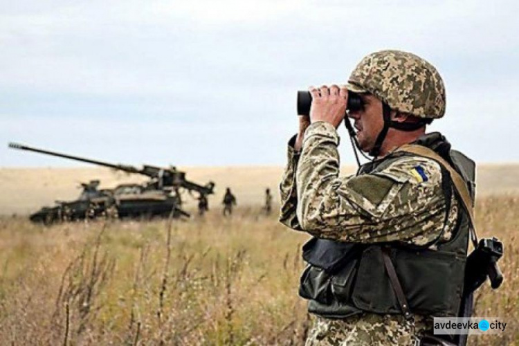 На Донбассе боевики палили из стрелкового оружия