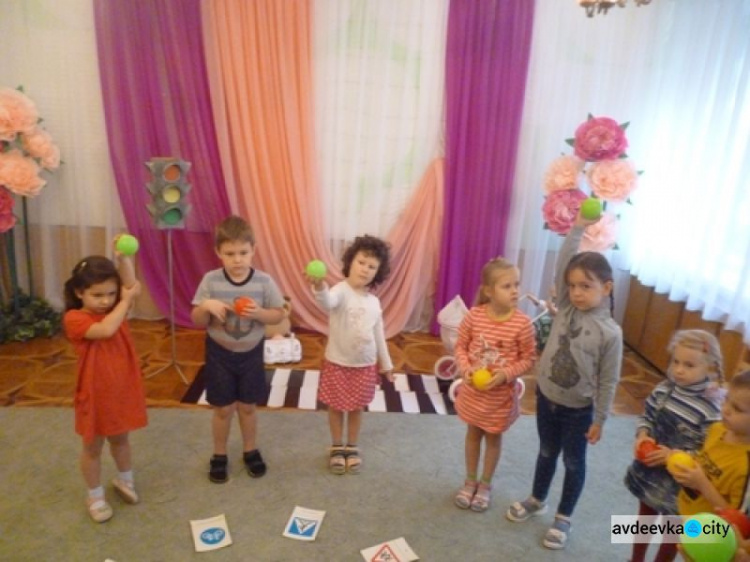 Авдеевских малышей учили, как уберечься от беды (ФОТО)