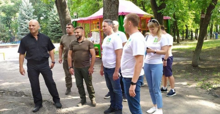 В Авдіївці відкрили активний парк соціального проєкту Президента України