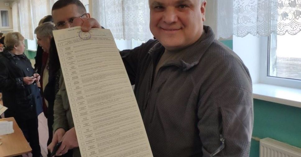 Глава ВГА Авдеевки рассказал о выборах и продемонстрировал бюллетень (ФОТО)