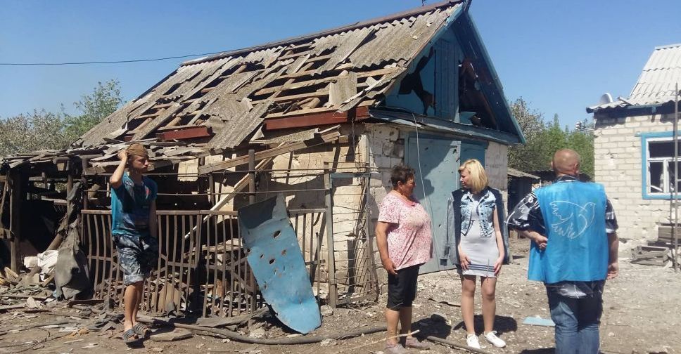 Зона ООС: на Донбассе есть потери с двух сторон, разрушены жилые дома, била артиллерия (ФОТО + ВИДЕО)