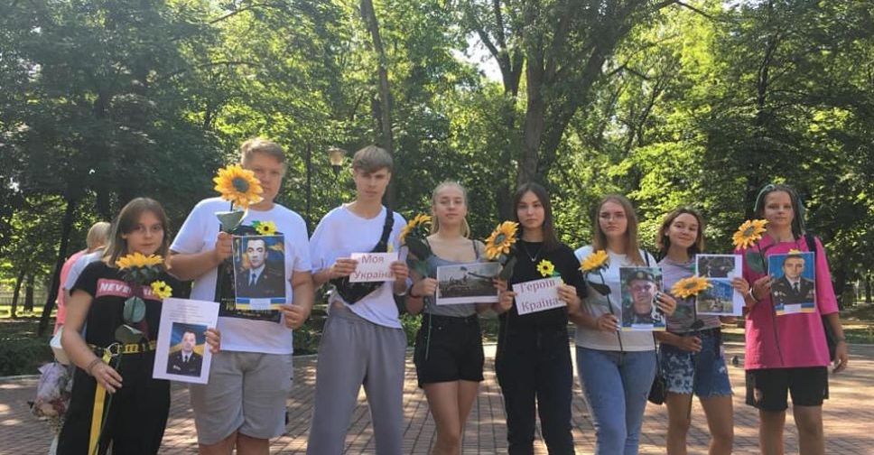 В Авдіївці провели акцію «Пам‘ятаемо героїв!»