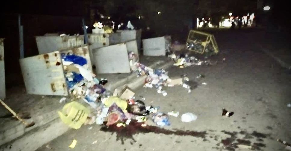 Вчора ввечері вандали розгромили майданчик для збору сміття в Авдіївці