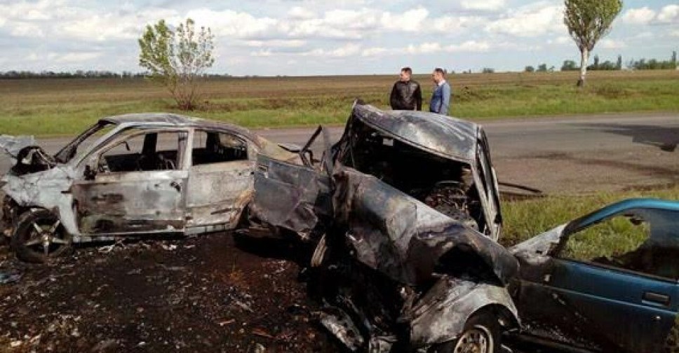 В Донецкой области при лобовом столкновении Chevrolet Aveo  и ВАЗ-22110 погибли 3 человека