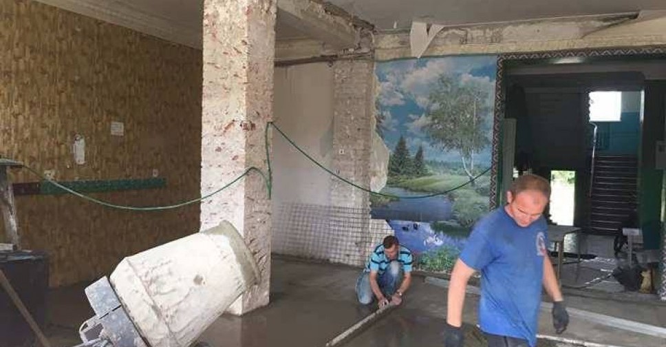 В авдеевских школах кипят ремонтные работы (ФОТОФАКТ)