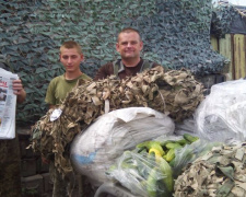 Авдеевские «симики» привезли воинам огурцы и не только (ФОТО)