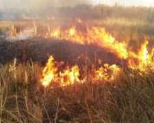 Чрезвычайная пожарная опасность не отступает от Донецкой области