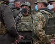 Зеленский прибыл с визитом на Донбасс